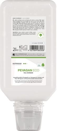 Handreinigung Pevasan ECO 2l ph-hautneutral Softflasche PAUL VOORMANN