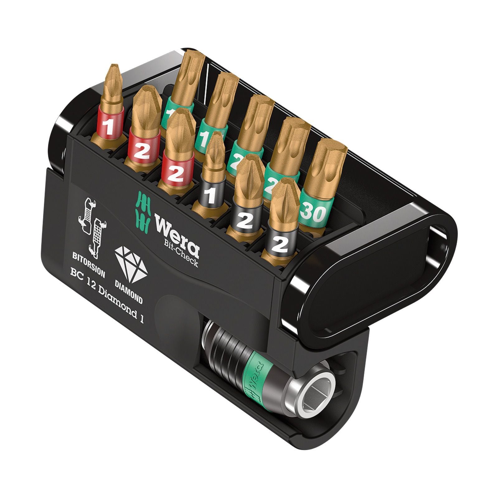 Wera 12tlg. Bit-Check 12 Diamond 1 - 057421