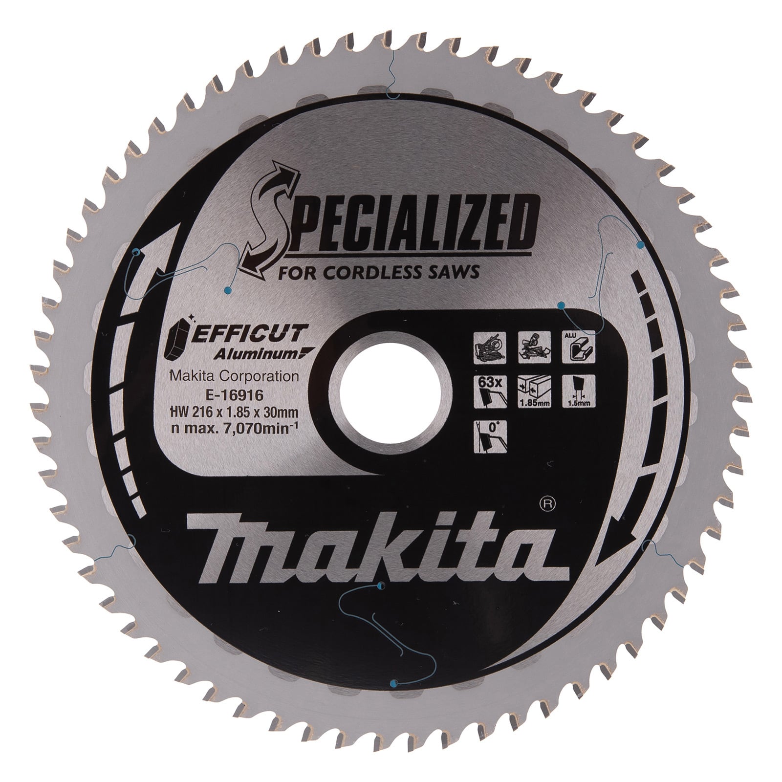 Makita EFFICUT Sägeblatt 216x30x63 - E-16916