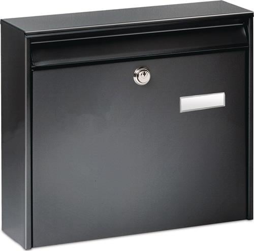 BURG-WÄCHTER Briefkasten Potsdam 877 ANT H.322mm B.362mm T.100mm anth.STA DIN C4 - 877 ANT