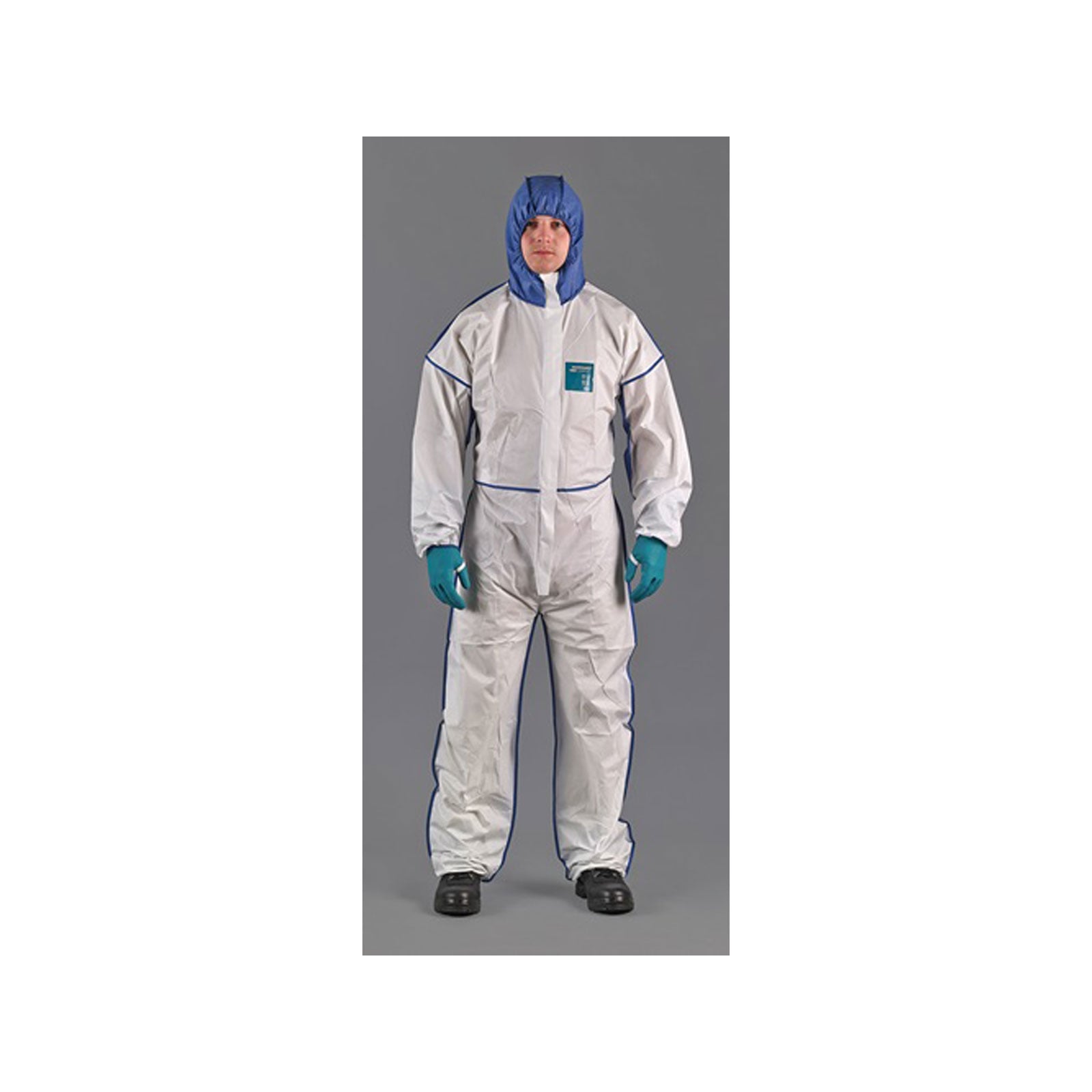 ANSELL Schutzoverall AlphaTec 1800 Comfort Gr.XXXL weiß / blau PSA III - WN18B-00195-07