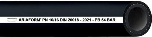 Pressluft-/Wasserschlauch ARIAFORM®/DIN ID 25mm AD 39,0mm L.40m Schwarz TEGUMA