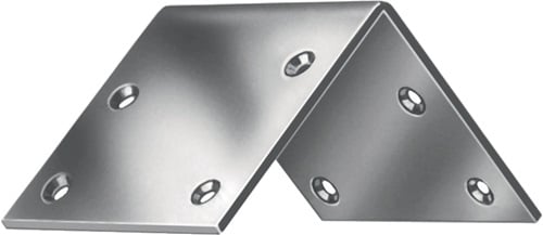 VORMANN Breitwinkel Maß a 30 mm Schenkel-L.30 mm blau verzinkt gleichschenklig - 000177030Z