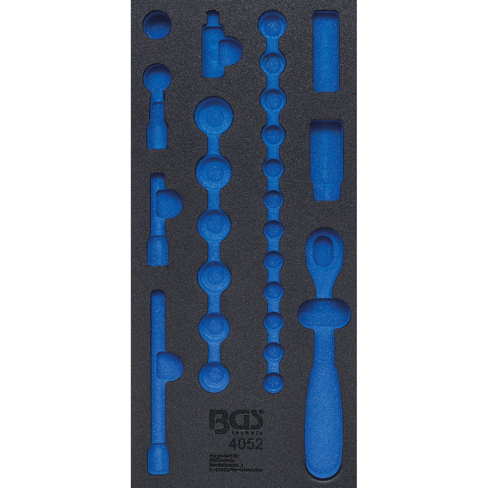 BGS Werkstattwageneinlage 1/3 leer für Art. 4052 - 4052-1