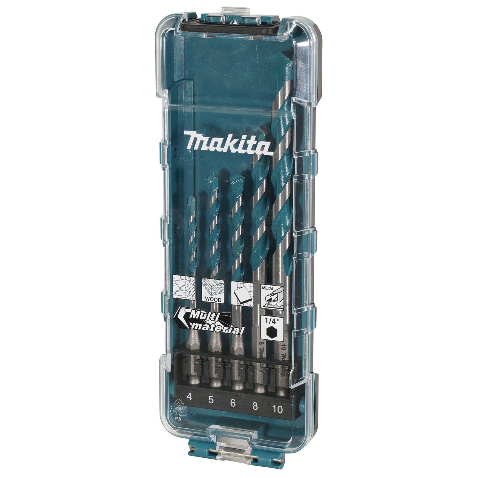Makita TCT Multibohrer Set 1/4" 5tlg. - E-16732