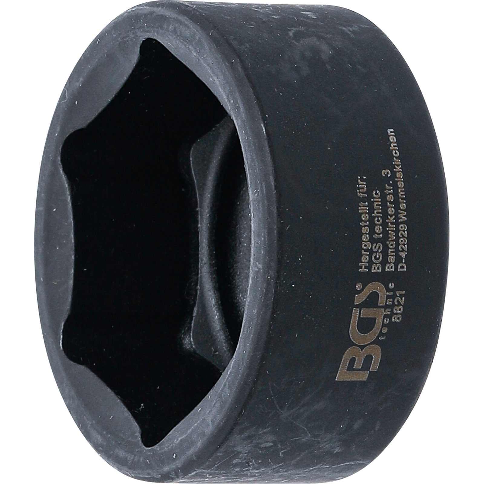 BGS Ölfilterschlüssel Sechskant für Ø 36 mm für Audi / BMW / Ford / MAN / Mercedes-Benz / Opel / VW - 8821