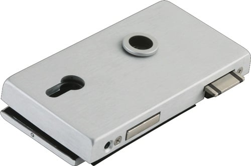 dormakaba Glastürschloss OFFICE Classic LM silber elox.PZ DIN li - 81128015099