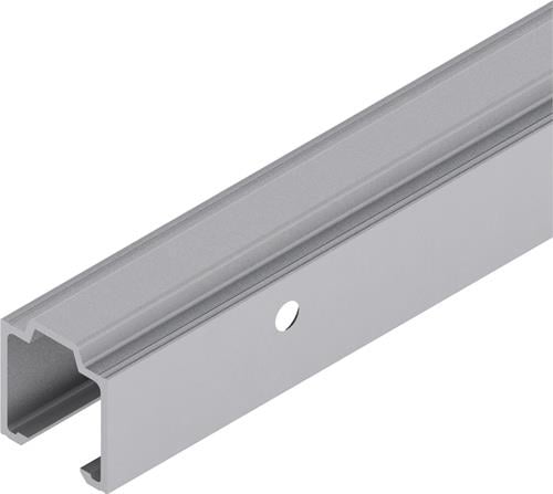 HELM Laufschiene 53/73 Alu.EV1 elox.Lager-L.1700mm Wm - 604702