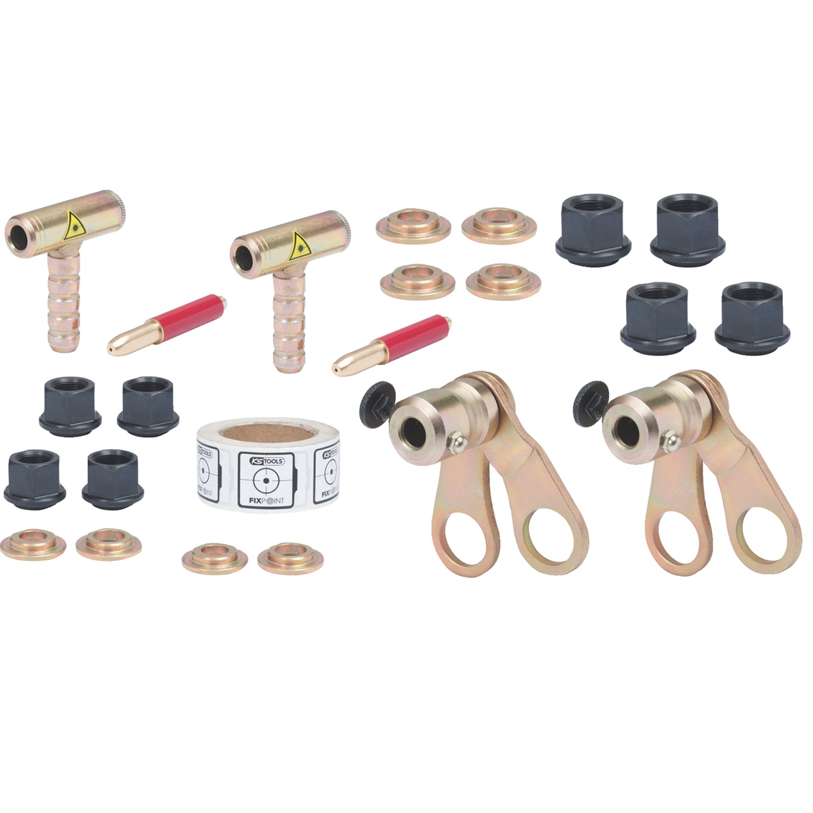 KS TOOLS LKW- und Transporter Fahrwerkjustier-System 21tlg. - 150.1810