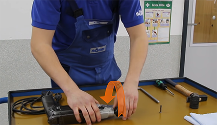 Ohne Spindelstopp – Schritt 7