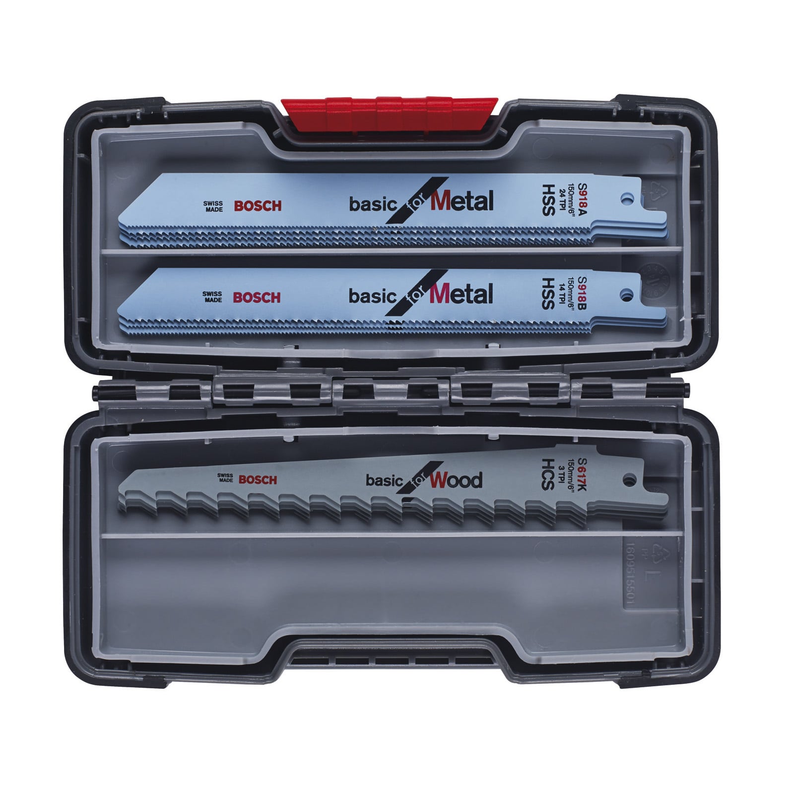 Bosch Säbelsägeblatt-Set Wood and Metal Basic 15tlg.