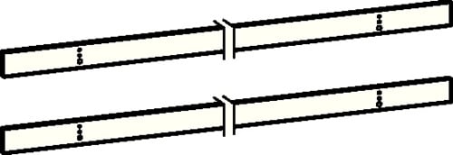dormakaba Montageplattenset Gleitsch.G-SR silber - 64480001