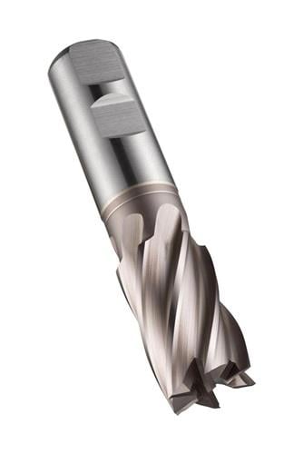 Schaftfräser C246 DIN 844 K D.25mm Schneiden-L.45mm HSS-E-PM TiCN 30Grad Z.5