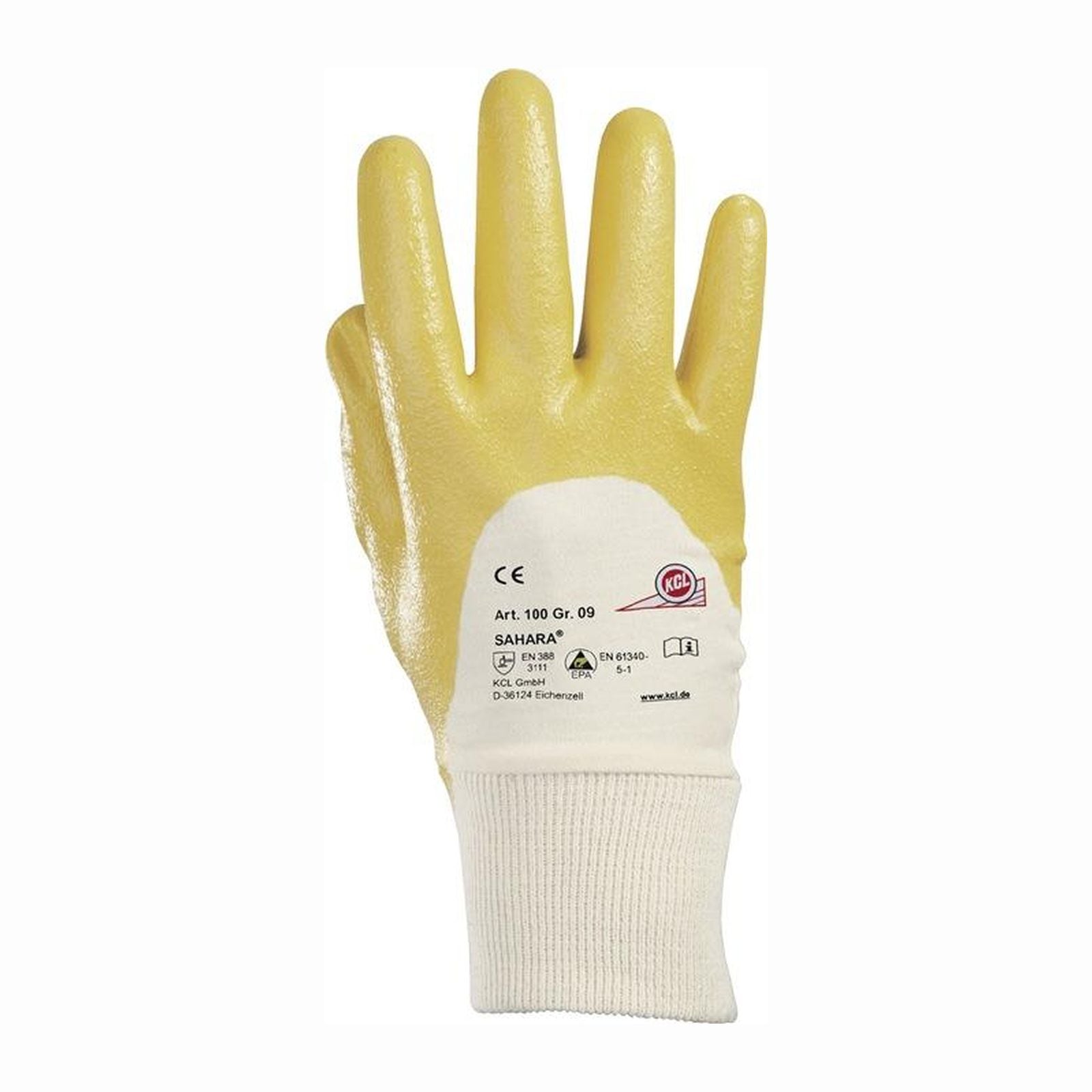 Honeywell Handschuhe Sahara 100 gelb Gr. 10  - 100/10
