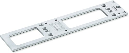 GEZE Montageplatte f.TS 4000/TS 5000 silber - 49185