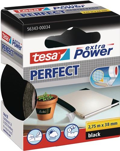 Tesa Gewebeband extra Power 56343 schwarz - 56343-00034-03