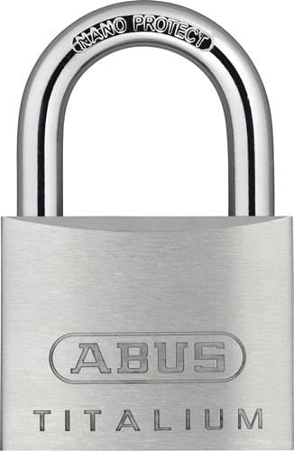 ABUS Zylindervorhangschloss 64TI/50 verschiedenschließend 77 mm - 77086