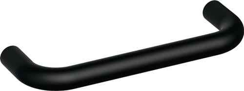 HEWI Möbelgriff 548.138B Ku.90 tiefschwarz ma 128mm D.10mm - 548.138B 90