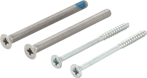 HOPPE Bef-set.Sertos G/G 50-55mm M5x65+4,0x60 4-KT.o - 11509454