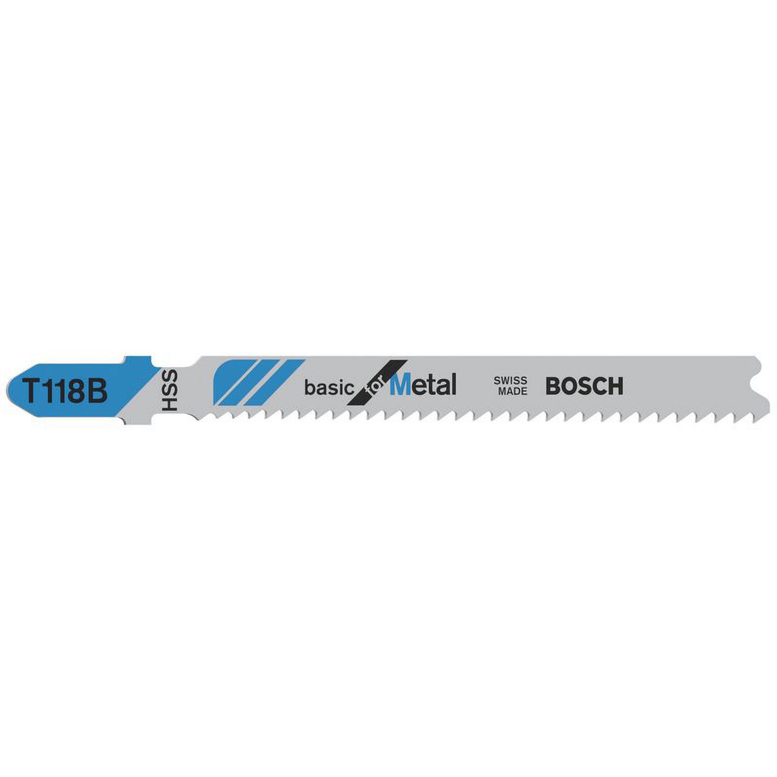 Bosch Stichsägeblatt T 118 B Basic for Metal, 25er-Pack - 2608638471