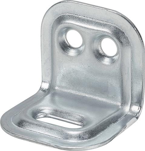 VORMANN Verstellwinkel L.25 mm B.30 mm S.1 mm Stahl roh blau verzinkt - 000174002Z