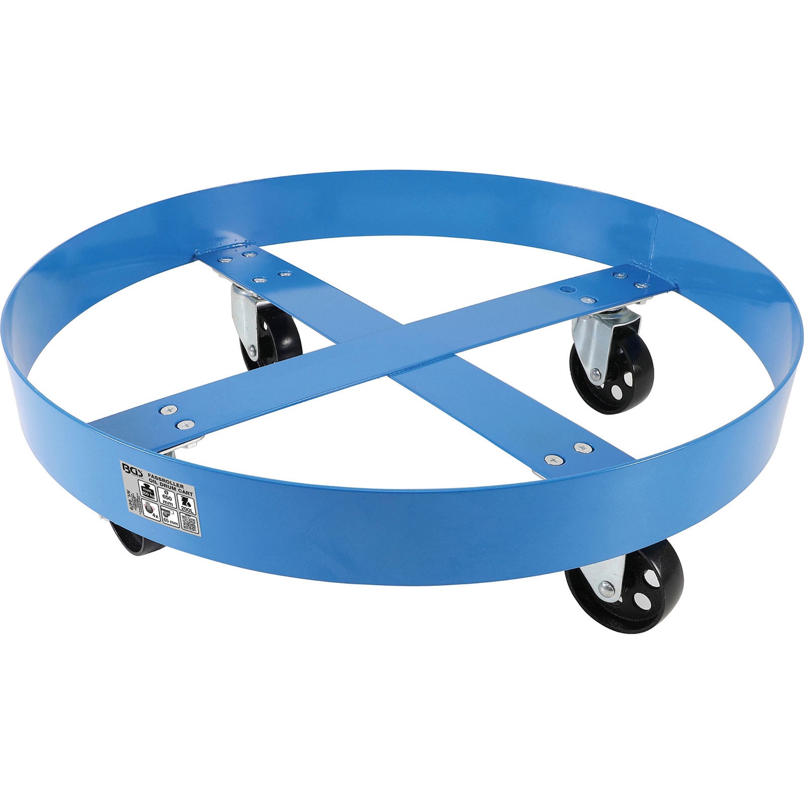 BGS Fassroller Standardgröße für 200 - l - Fässer - 9479