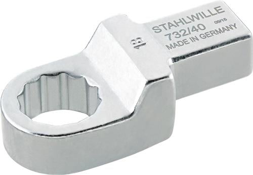 Ringeinsteckwerkzeug 732/40 41 SW 41mm 14x18mm CR-A-STA STAHLWILLE