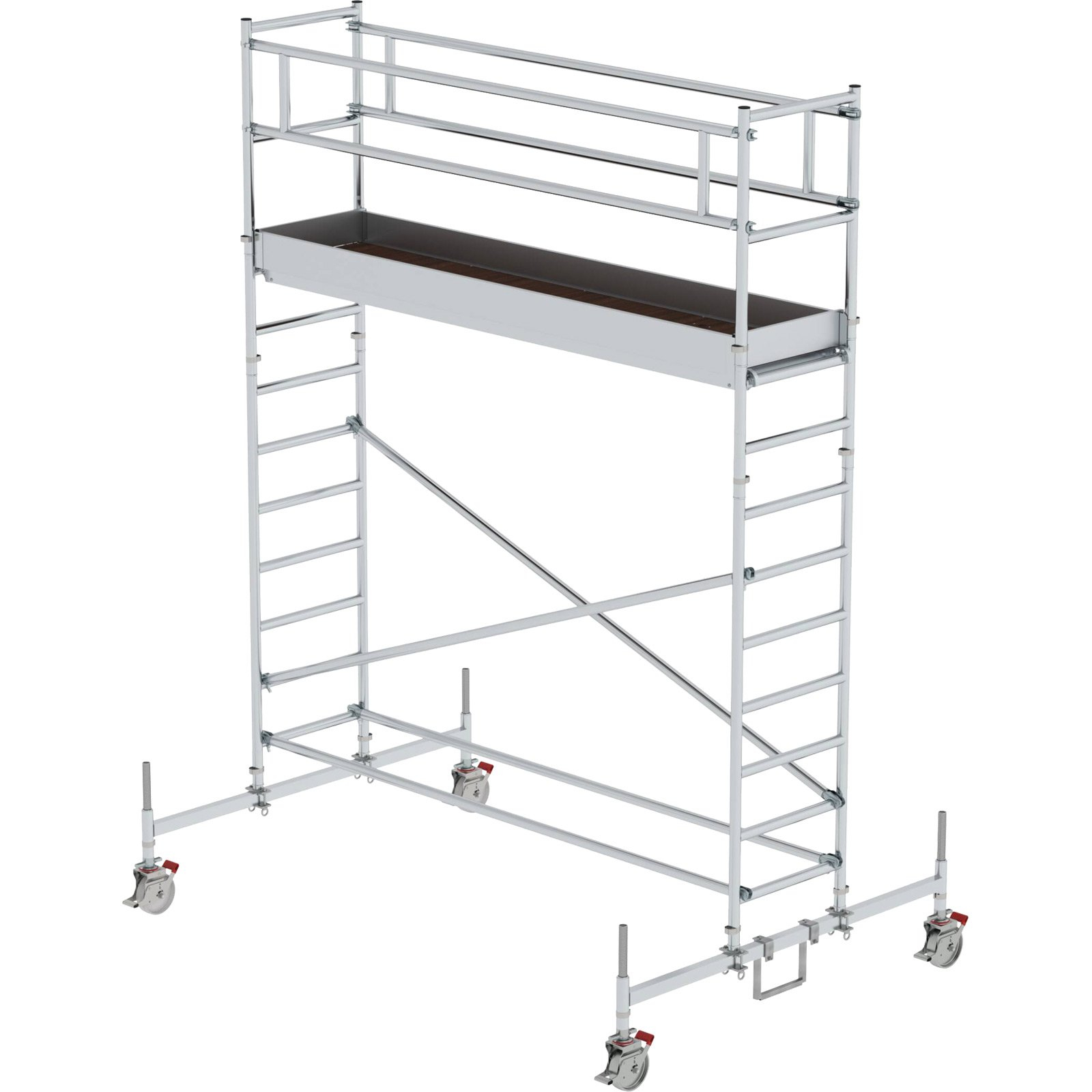 Günzburger Steigtechnik Rollgerüst 0,75 x 3 m mit Fahrbalken