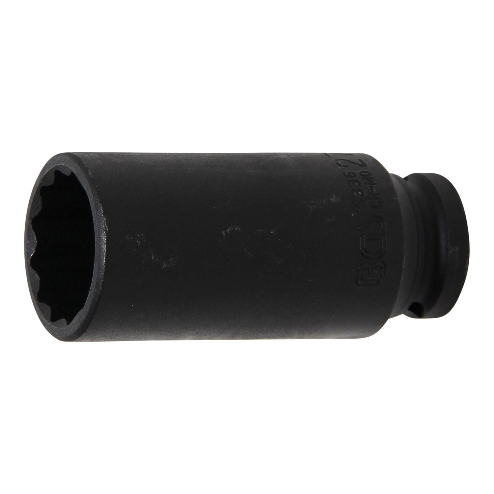 BGS Kraft-Steckschlüssel-Einsatz 12-kant 27 mm 12,5 (1/2) - 5336