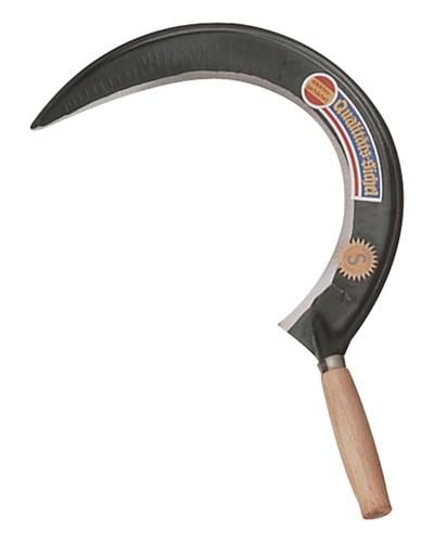 Steyrische Sichel Länge 450 mm halbgeschmiedet mit Schneidenschutz geschliffen - 3020008/09