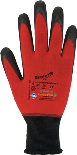 ASATEX Handschuhe Condor rot Gr. 8 - CONDOR-T/8