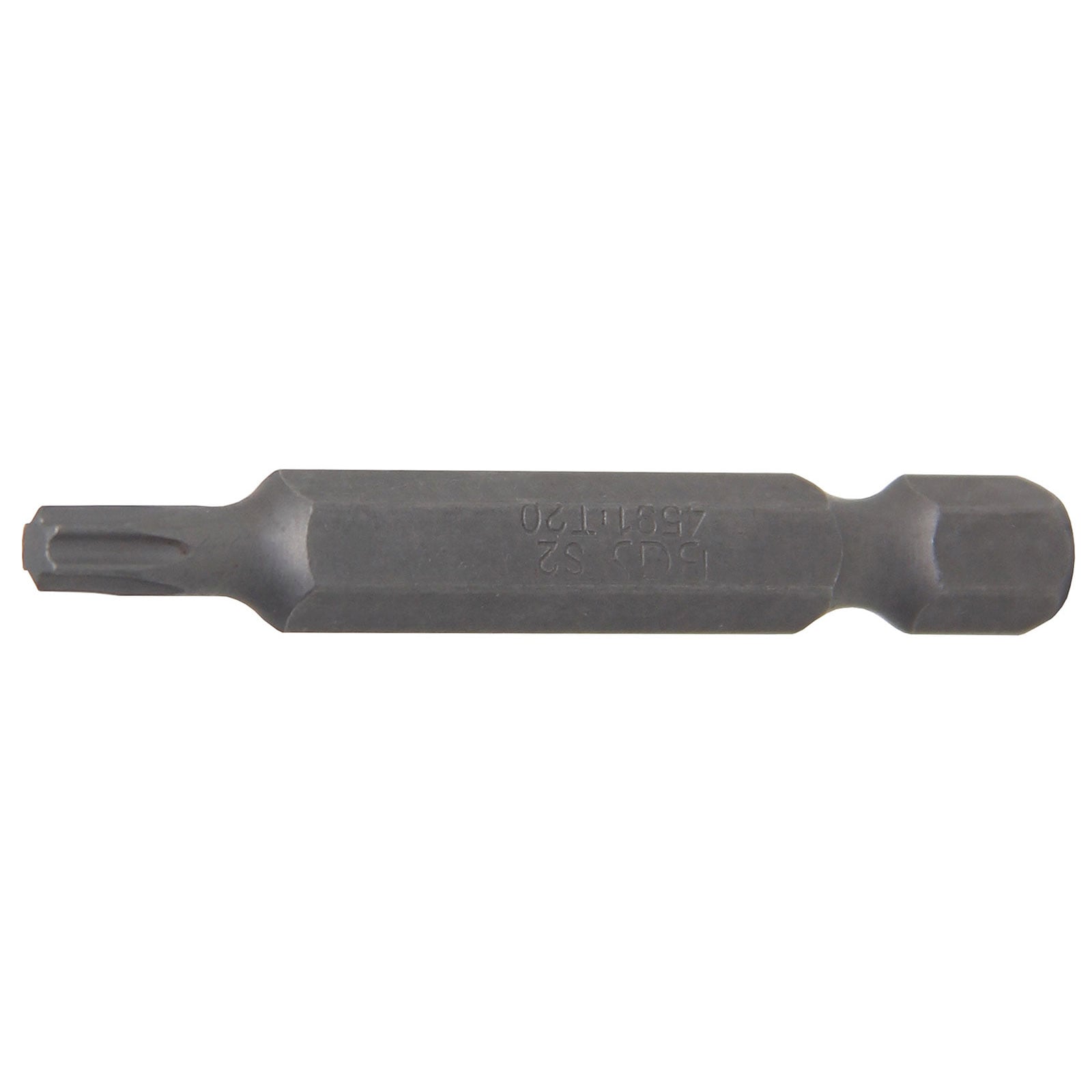 BGS Bit Länge 50 mm Antrieb Außensechskant 6,3 mm (1/4") T-Profil (für Torx) T20 - 4591