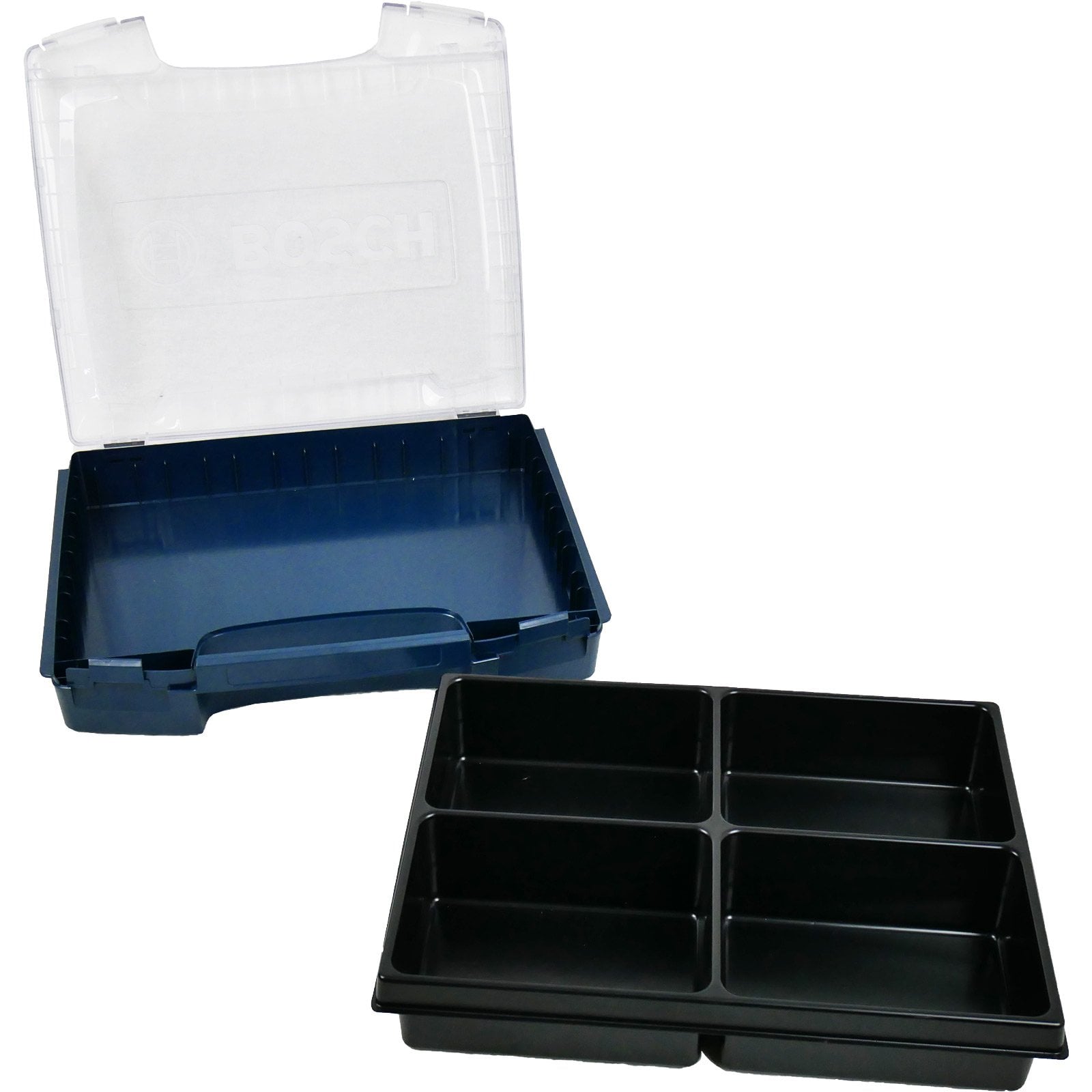 Bosch i-Boxx 72 inkl. BS Systems Kleinteileeinsatz 4 Fächer