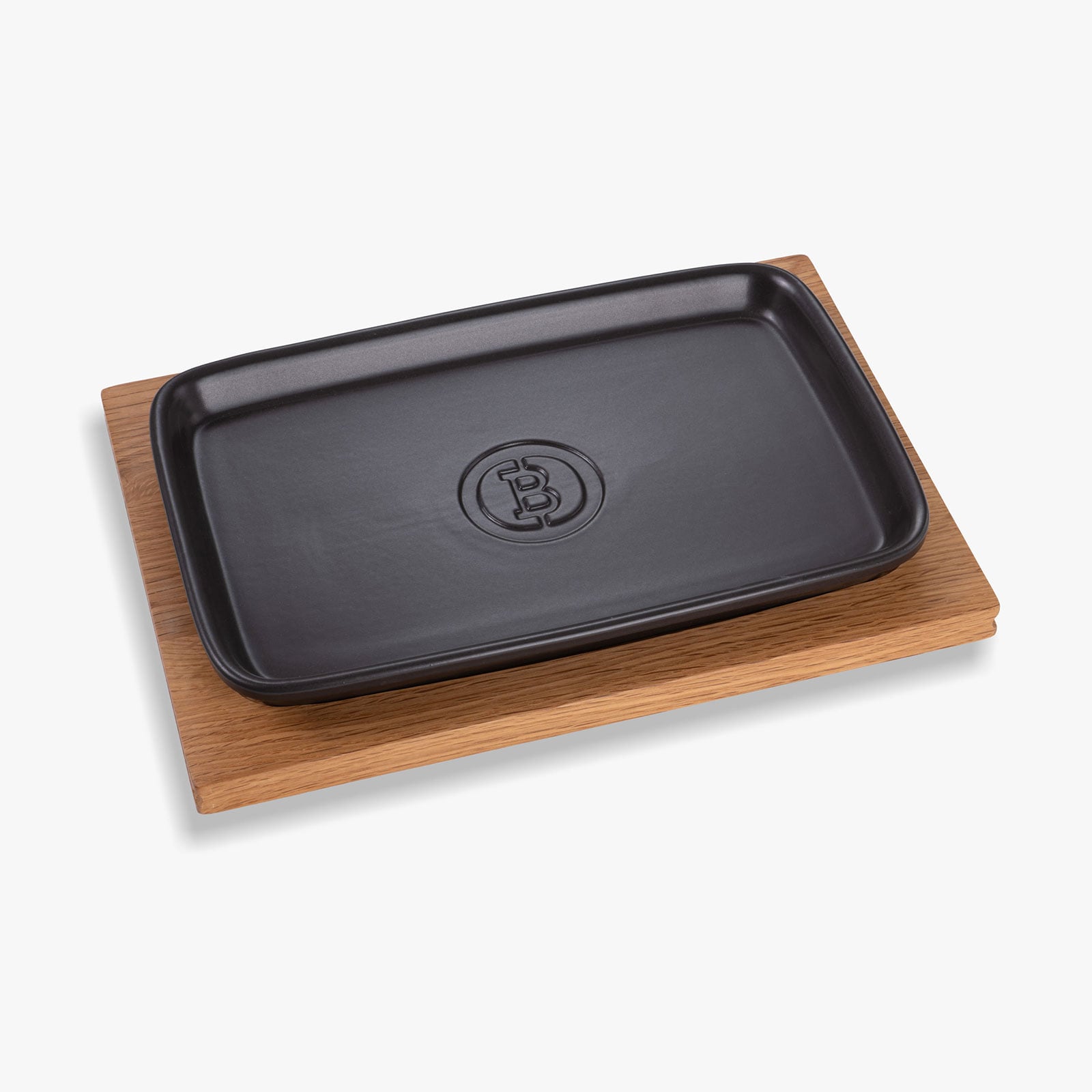 Beefer® Keramikschale Römertopf inkl. Servierbrettchen XL - 10300013