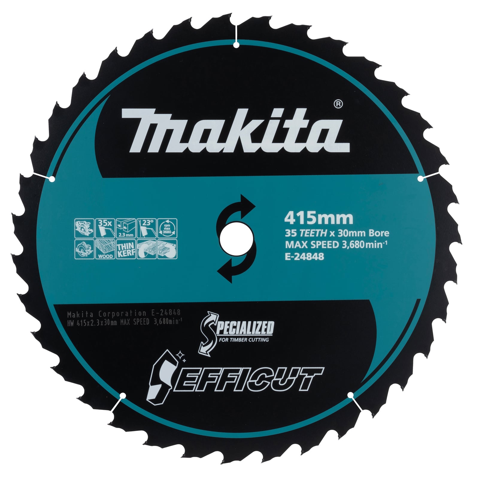 Makita EFFICUT 415x2,3x30mm 35Z - E-24848