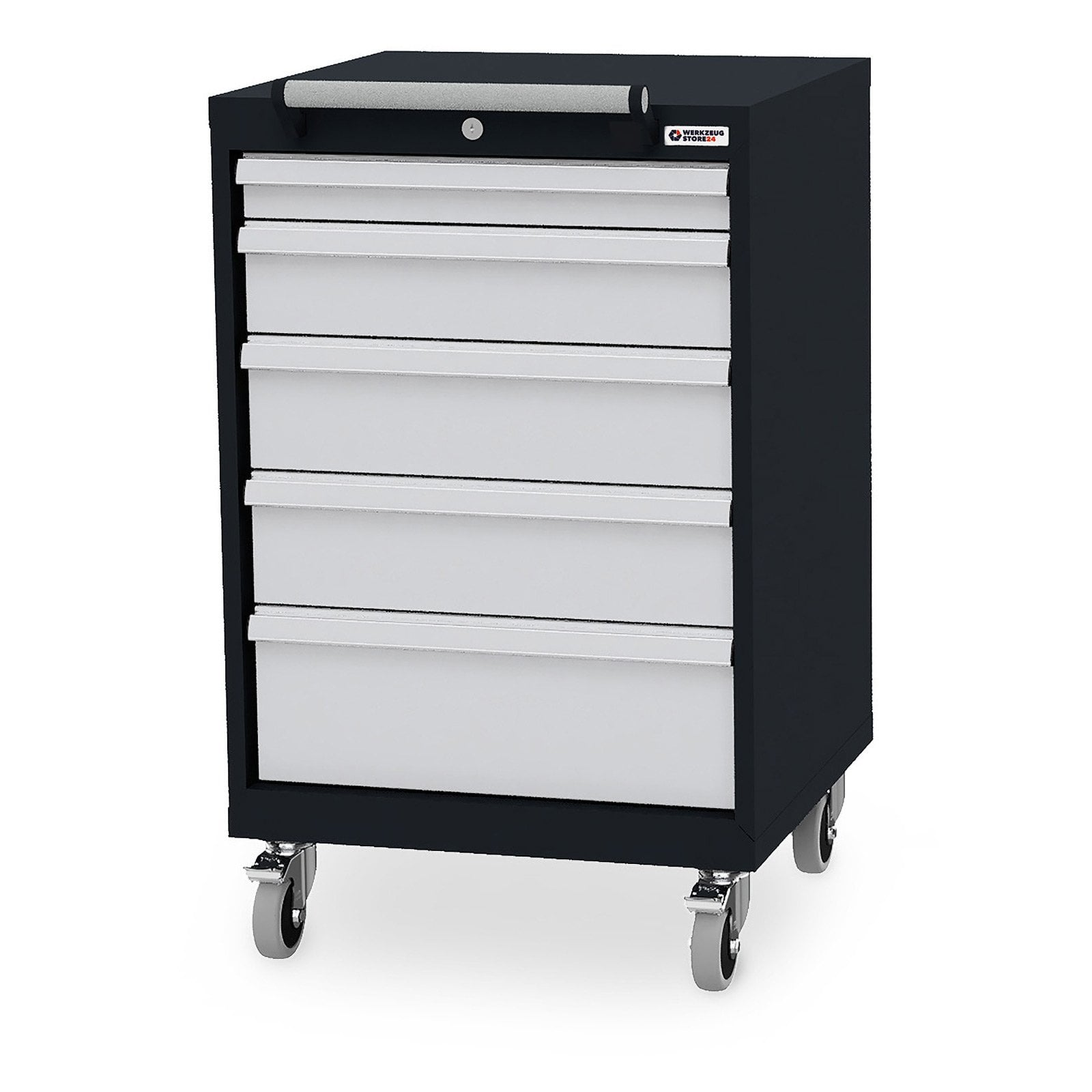 WS24 Mobiler Schubladenschrank B x T x H 600 x 575 x 990 mm - WS24-100195