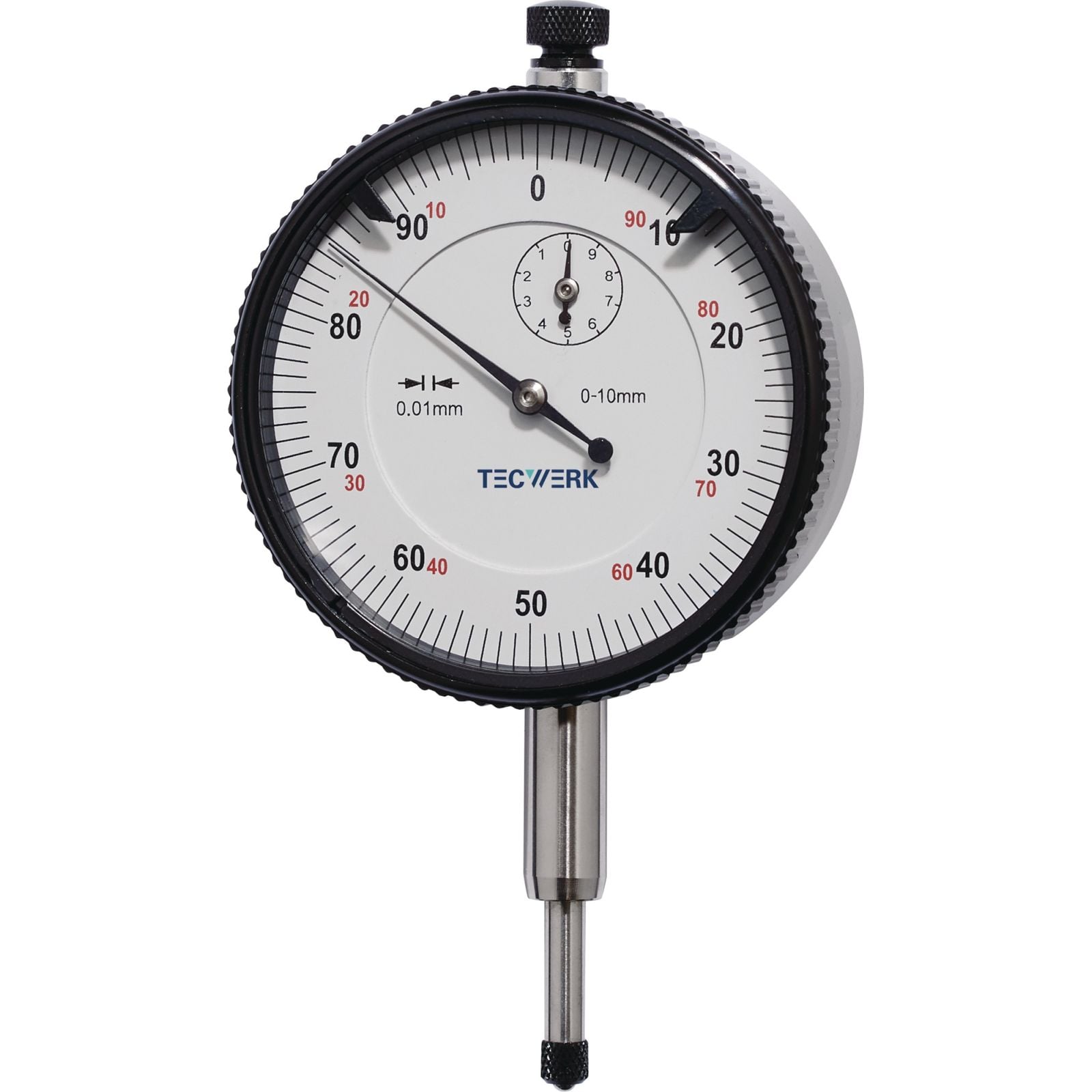 Messuhr DIN 878 10mm Abl.0,01mm TECWERK