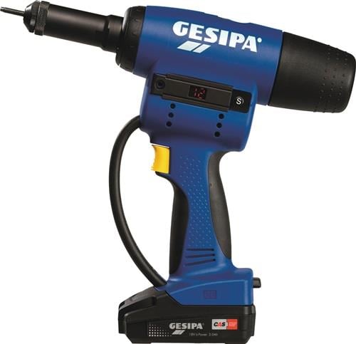 GESIPA Akkublindnietmutternsetzgerät FireBird Pro 10-tlg.15000N L-Boxx - 1679670