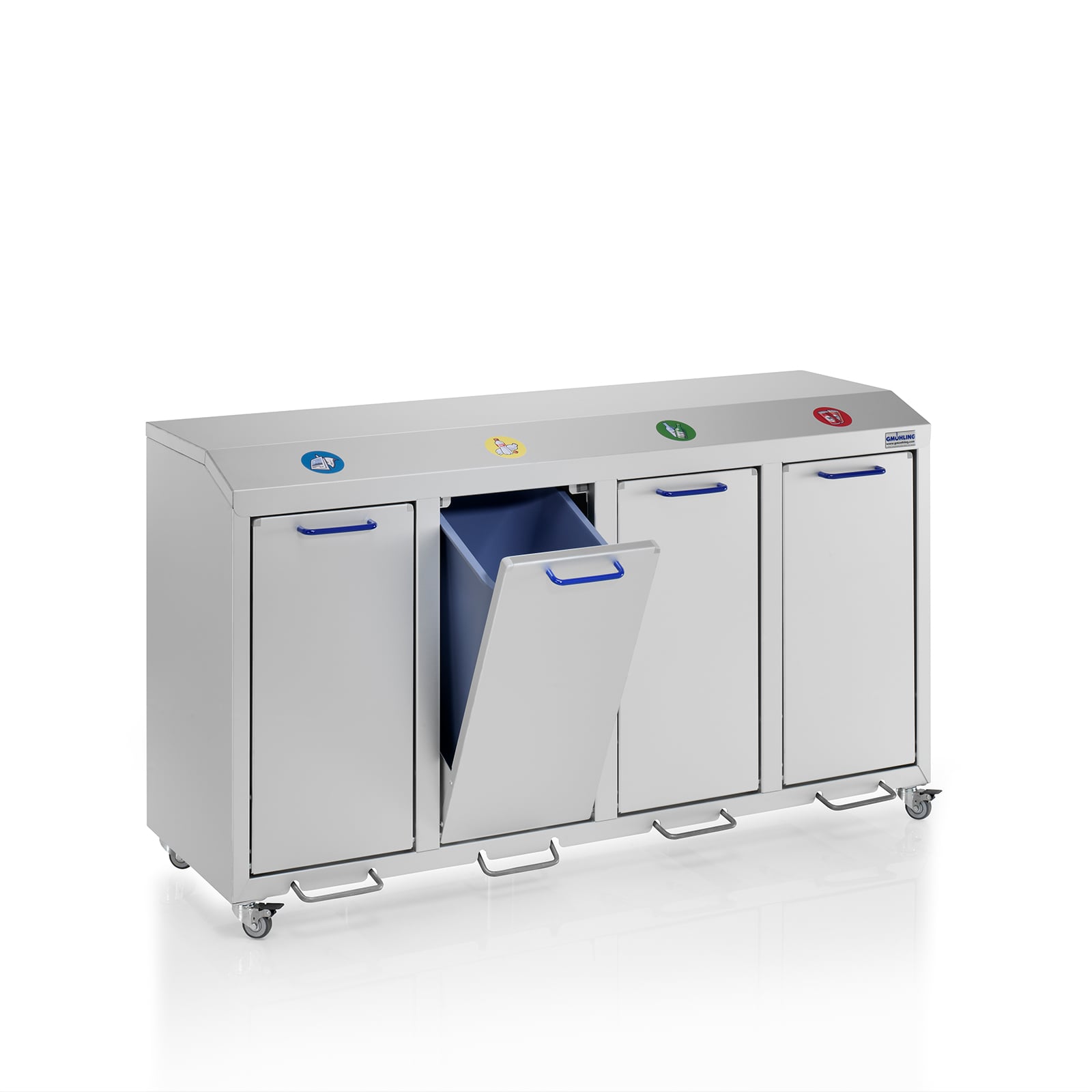 Gmöhling Wertstoff- und Abfallsammler G-COLLECT X 2001 / 4 D - 026200104