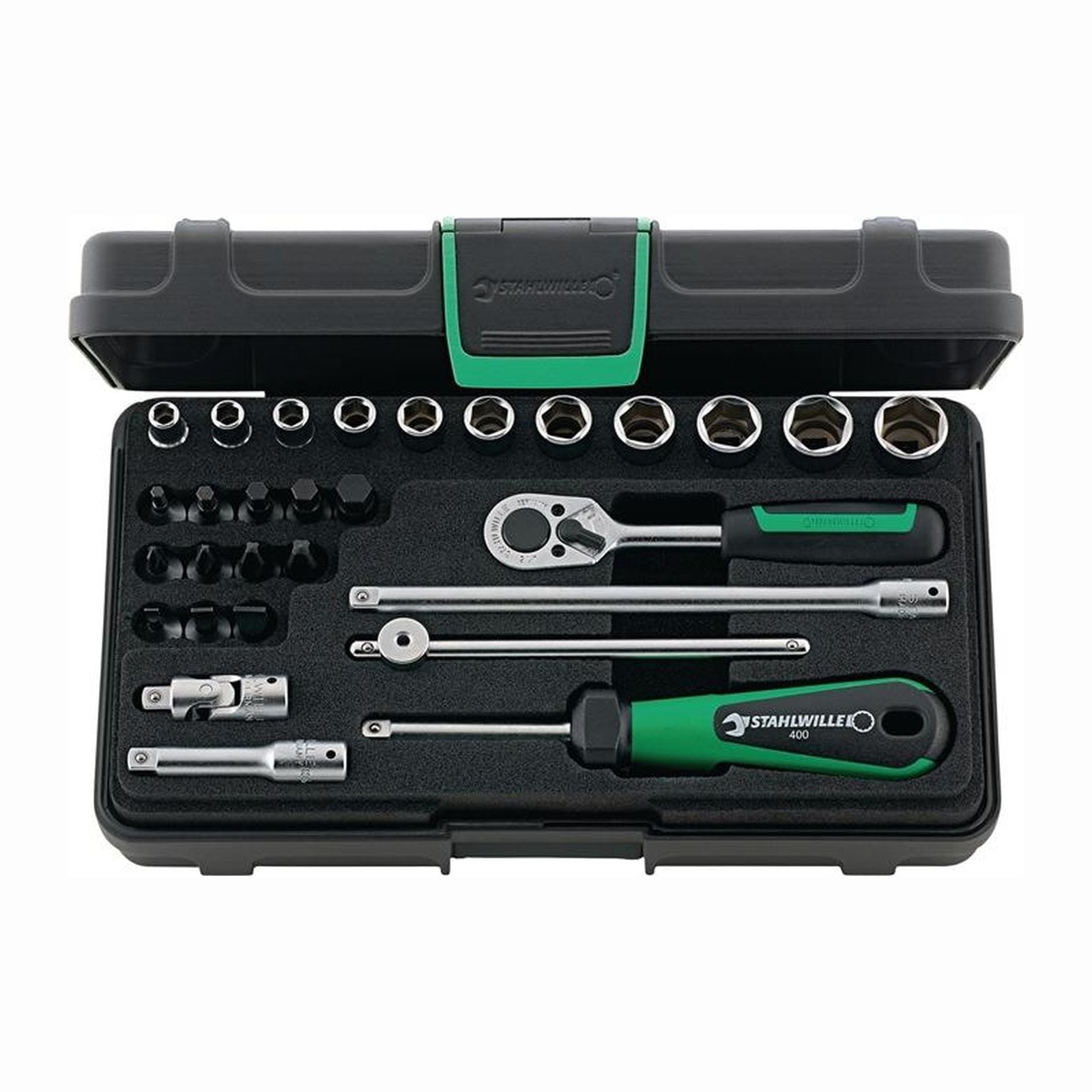Stahlwille Steckschlüsselsatz 40/23/6 29tlg. 1/4″ SW 5-14 mm Anzahl Zähne 22 6-kant - 96011136