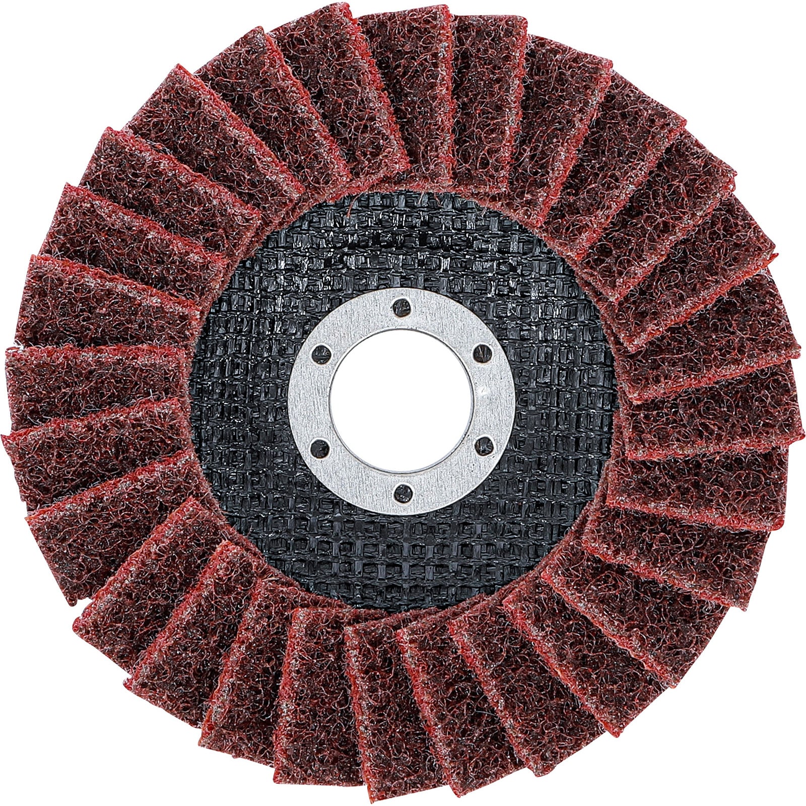 BGS Fächer-Schleif-Scheibe Vlies Ø 125 mm Körnung 120 - 74474