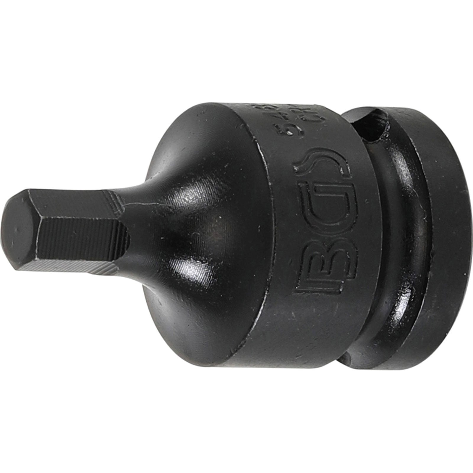 BGS Kraft-Bit-Einsatz Antrieb Innenvierkant 12,5 mm (1/2") Innensechskant 7 mm - 5485-7