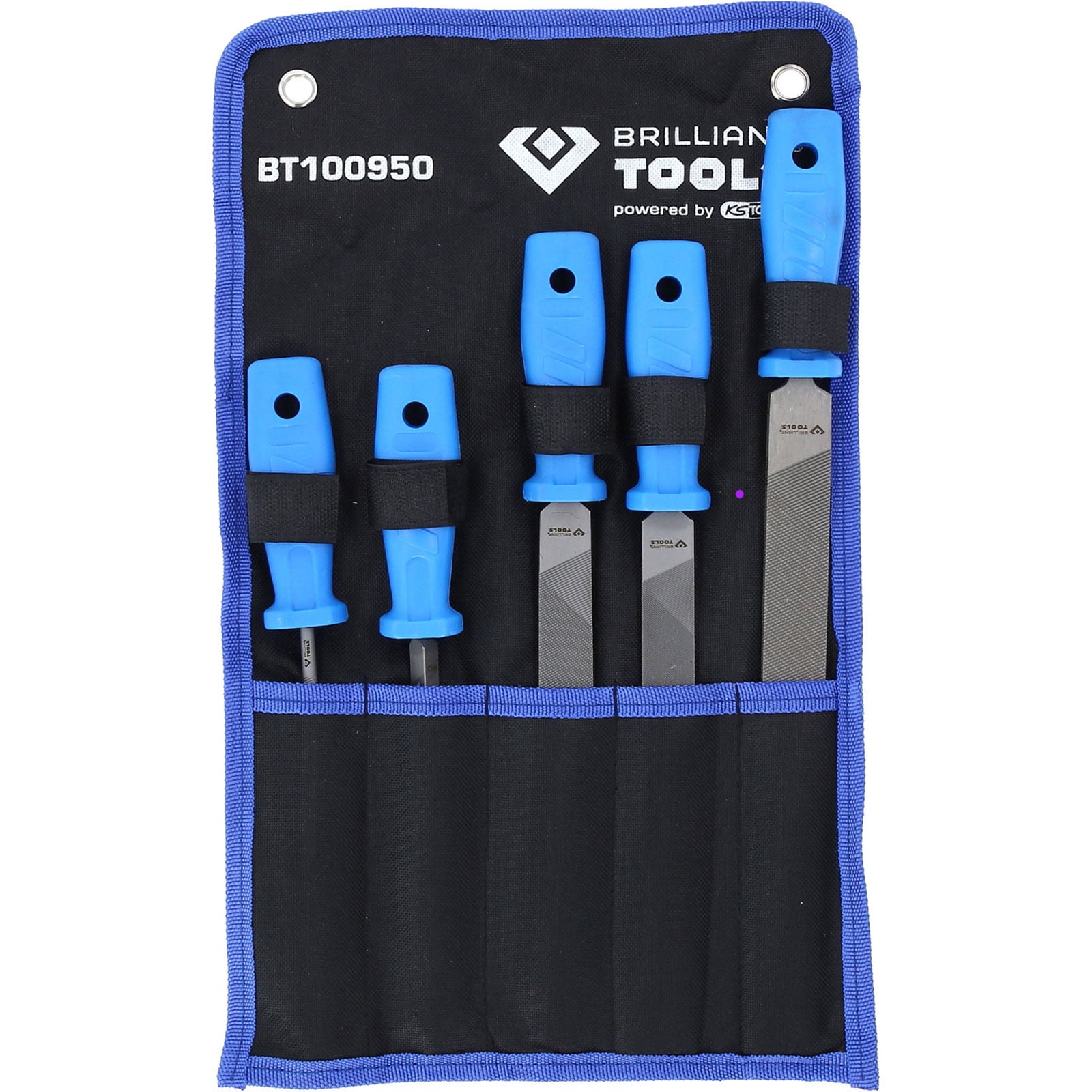 BRILLIANT TOOLS Feilen-Satz 5tlg. - BT100950