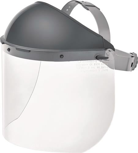 ASCHUA Elektriker Gesichtsschutz GFKKH001-E PC klar 460 x 200 x 1,5 mm EN 166 EN 170 GS-ET29 - GFKKH001-E