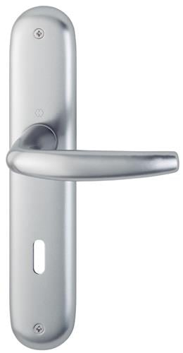 HOPPE Langschildgarnitur Atlanta 1530/273P Alu.F1 OB 72mm DIN L/R - 2791571