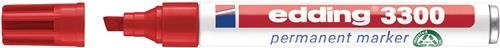 edding Permanentmarker 3300 rot Strichbreite 1-5 mm - 4-3300002