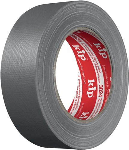 KIP Steinband 3824 silber 50 m x 38 mm - 3824-38