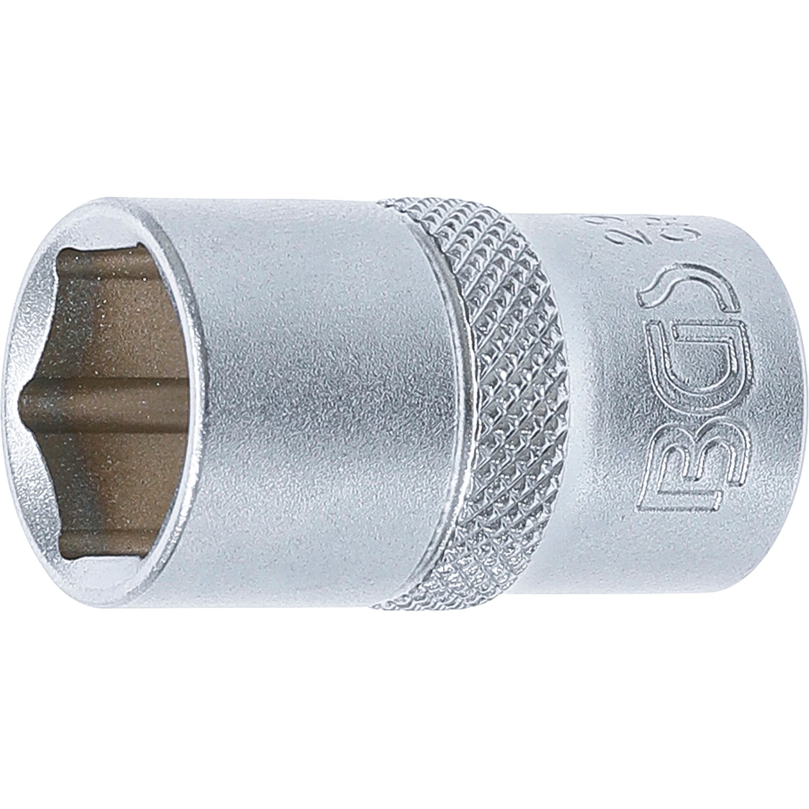 BGS Steckschlüssel-Einsatz Sechskant Antrieb Innenvierkant 12,5 mm (1/2") SW 16 mm - 2916