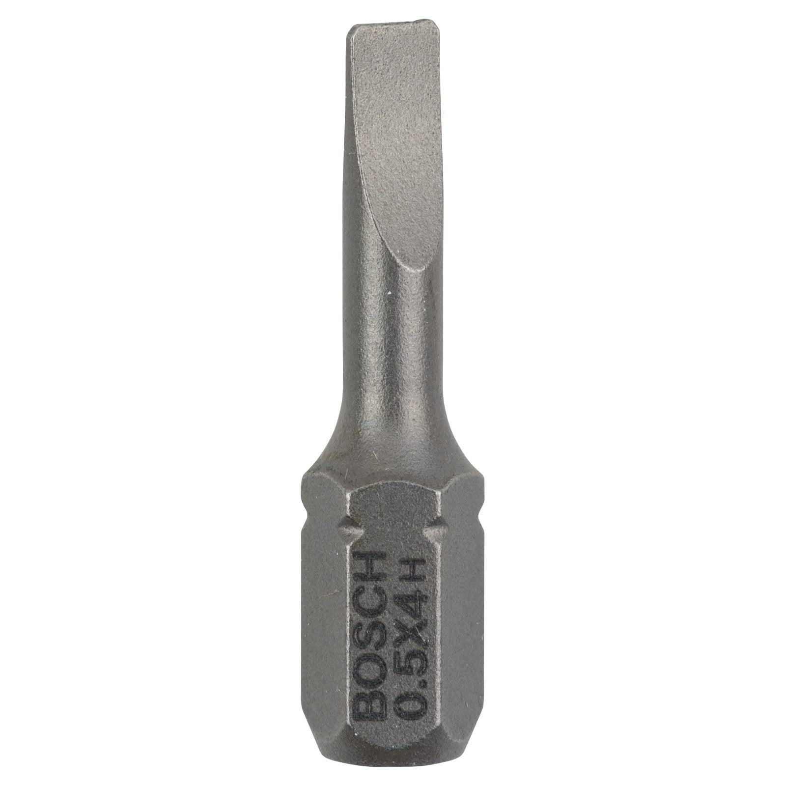 Bosch 3x Schrauberbit Extra-Hart, S 0,5 x 4,0, 25 mm - 2607001457
