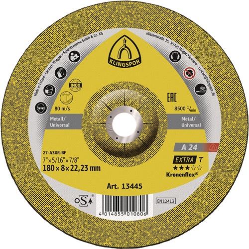 KLINGSPOR Schruppscheibe A 24 Extra D 125 x S 6 mm - 188466